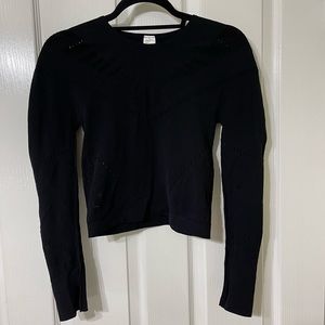 Black , fabletics , workout top